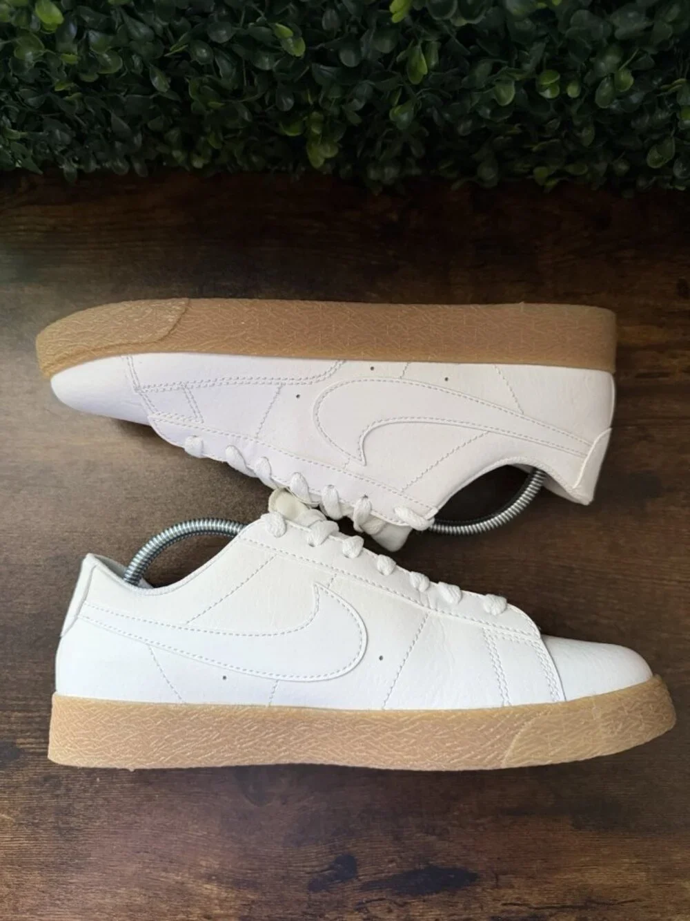 Nike Blazer Low White Gum Kids Size 6 Athletic Shoes DH1060-100 Women Size 7.5
